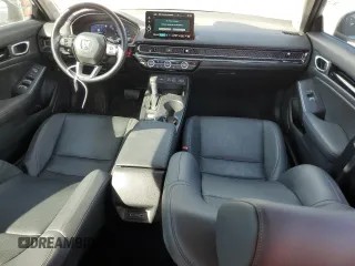 2024 Honda Civic Sedan Touring with VIN 2HGFE1F91RH328206, listed as a Copart auction lot 46074185 with 6,946 mi miles and Salvage Title. Bid and sale history available at carsss.com. Image 8.