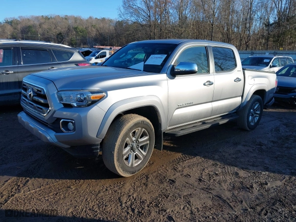 2016 Toyota Tacoma Limited with VIN 3TMEZ5CN4GM016824, listed as a IAAI auction lot 41350906 with 45,563 mi miles. Bid and sale history available at carsss.com. Image 17.