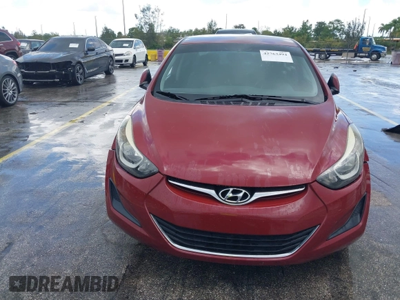 2016 Hyundai Elantra SE with VIN 5NPDH4AE1GH755960, listed as a IAAI auction lot 42763494 with 127,684 mi miles and . Bid and sale history available at DreamBid. Image 6.