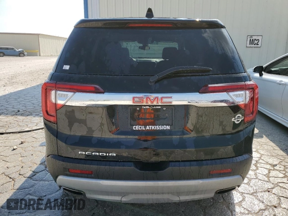 2023 GMC Acadia SLE with VIN 1GKKNKL49PZ113217, listed as a Copart auction lot 53402645 with 37,027 mi miles and Clean title. Bid and sale history available at DreamBid. Image 6.