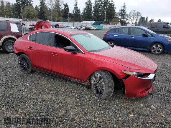 2024 Mazda 3 Premium Plus with VIN 3MZBPBEYXRM437333, listed as a Copart auction lot 86006404 with Not Provided miles and Salvage Title. Bid and sale history available at carsss.com. Image 4.