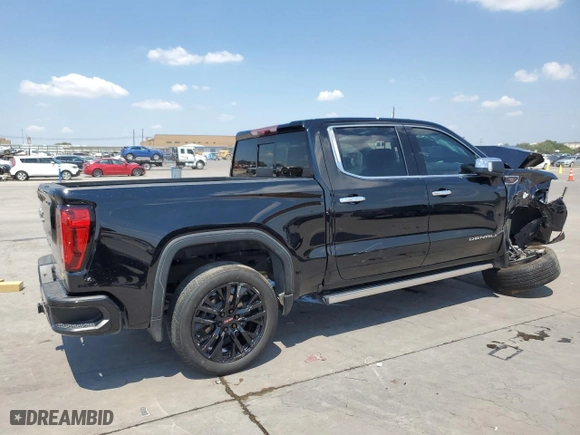 2022 GMC Sierra 1500 Limited Denali with VIN 1GTU9FEL6NZ146368, listed as a Copart auction lot 65822334 with 46,102 mi miles and Clean Title. Bid and sale history available at carsss.com. Image 3.