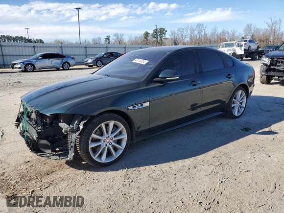 2016 Jaguar XF 35t R-Sport with VIN SAJBF4BV5GCY16008, listed as a Copart auction lot 43446854 with 59,115 mi miles. Bid and sale history available at carsss.com. Image 1.