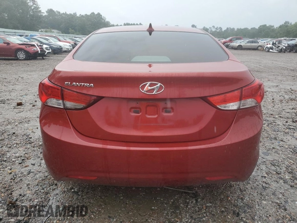 2013 Hyundai Elantra GLS with VIN KMHDH4AE2DU747914, listed as a Copart auction lot 59400225 with 131,302 mi miles and Clean title. Bid and sale history available at DreamBid. Image 6.