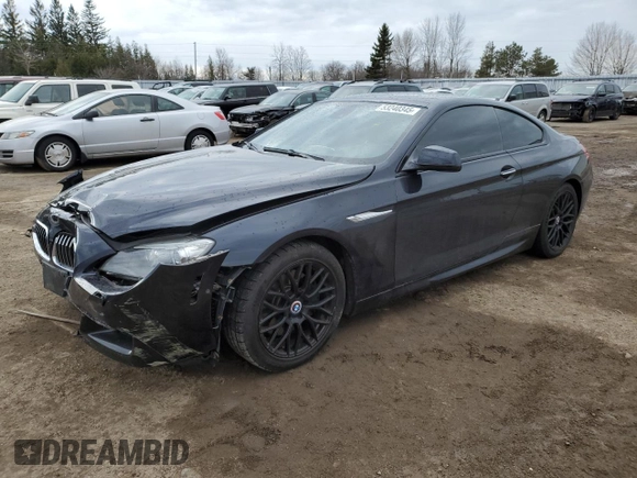 2012 BMW 6 Series 650i xDrive with VIN WBALX5C50CC894207, listed as a Copart auction lot 53240345 with 89,899 mi miles and Clean Title. Bid and sale history available at DreamBid. Image 1.