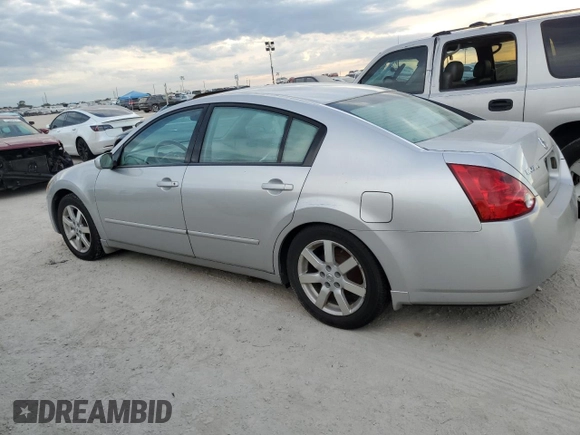 2004 Nissan Maxima SE with VIN 1N4BA41E24C896335, listed as a Copart auction lot 75113624 with 0 mi miles and Salvage Title. Bid and sale history available at carsss.com. Image 2.