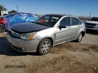 2008 Ford Focus SE with VIN 1FAHP35NX8W262708, listed as a Copart auction lot 46604345 with 314,645 mi miles and Salvage Title. Bid and sale history available at DreamBid. Image 1.