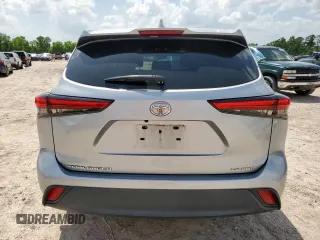 2021 Toyota Highlander L with VIN 5TDBZRBH3MS539544, listed as a Copart auction lot 61685235 with 84,266 mi miles and Salvage title. Bid and sale history available at DreamBid. Image 6.