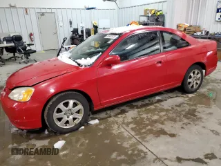 2003 Honda Civic EX with VIN 1HGEM21933L080093, listed as a Copart auction lot 45681575 with 0 mi miles and Clean Title. Bid and sale history available at carsss.com. Image 1.