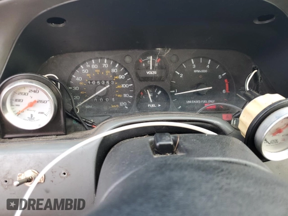 1994 Ford Thunderbird LX with VIN 1FALP62W6RH206764, listed as a Copart auction lot 44213965 with 105,353 mi miles and Salvage Title. Bid and sale history available at DreamBid. Image 9.