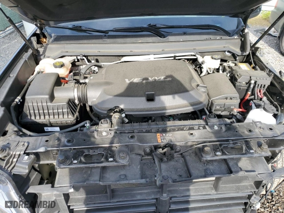 2022 Chevrolet Colorado 2WD Z71 with VIN 1GCGSDEN7N1185718, listed as a Copart auction lot 50236814 with 18,602 mi miles and Salvage Title. Bid and sale history available at carsss.com. Image 11.