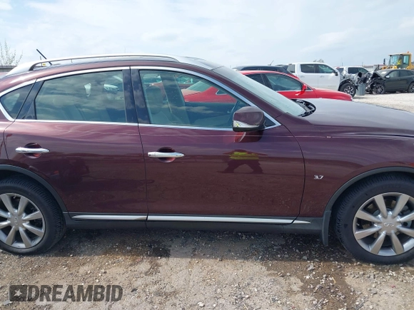 2017 Infiniti QX50 with VIN JN1BJ0RP4HM385690, listed as a IAAI auction lot 42027537 with 155,410 mi miles. Bid and sale history available at carsss.com. Image 13.
