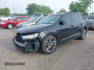 2017 Audi Q7 Prestige with VIN WA1VABF74HD026649, listed as a IAAI auction lot 42155588 with 152,742 mi miles and . Bid and sale history available at DreamBid. Image 2.