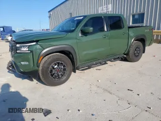 2023 Nissan Frontier Pro-X with VIN 1N6ED1EJXPN636002, listed as a Copart auction lot 52233245 with 27,178 mi miles and Salvage title. Bid and sale history available at DreamBid. Image 1.