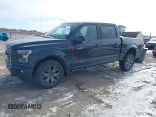 2016 Ford F-150 XLT with VIN 1FTEW1EF5GFC66144, listed as a IAAI auction lot 41607656 with 112,009 mi miles. Bid and sale history available at carsss.com. Image 2.