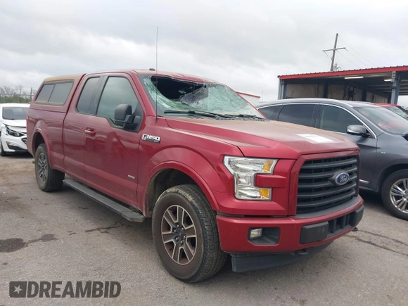 2016 Ford F-150 XLT with VIN 1FTEX1EP6GFC83198, listed as a IAAI auction lot 41915592 with 72,244 mi miles and . Bid and sale history available at DreamBid. Image 1.