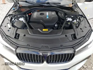 2017 BMW 7 Series 740e xDrive iPerformance with VIN WBA7J2C36HG497830, listed as a Copart auction lot 79948304 with 43,029 mi miles and Salvage Title. Bid and sale history available at carsss.com. Image 11.
