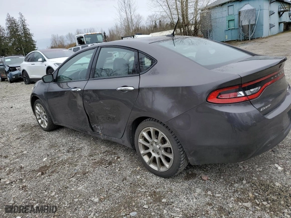 2014 Dodge Dart Limited with VIN 1C3CDFCB5ED871773, listed as a Copart auction lot 48005285 with 174,063 mi miles and Salvage Title. Bid and sale history available at carsss.com. Image 2.