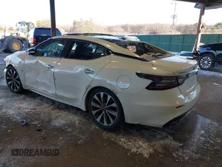 2020 Nissan Maxima Platinum with VIN 1N4AA6FV5LC385023, listed as a IAAI auction lot 41340116 with 82,924 mi miles and . Bid and sale history available at DreamBid. Image 3.
