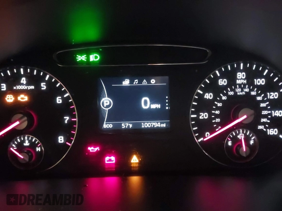 2017 Kia Sorento LX with VIN 5XYPGDA38HG250523, listed as a IAAI auction lot 41965678 with 100,794 mi miles. Bid and sale history available at carsss.com. Image 7.