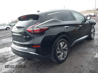 2019 Nissan Murano SL with VIN 5N1AZ2MS5KN142508, listed as a IAAI auction lot 42065451 with 111,546 mi miles and . Bid and sale history available at DreamBid. Image 4.