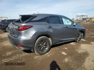 2021 Lexus RX 350 F Sport z VIN 2T2SZMDAXMC260051, wystawiony jako Copart lot #47360605 z przebiegiem Nie podano mil oraz Szkoda całkowita • Salvage title. Historia ofert i sprzedaży dostępna na DreamBid. Obrazek 3.