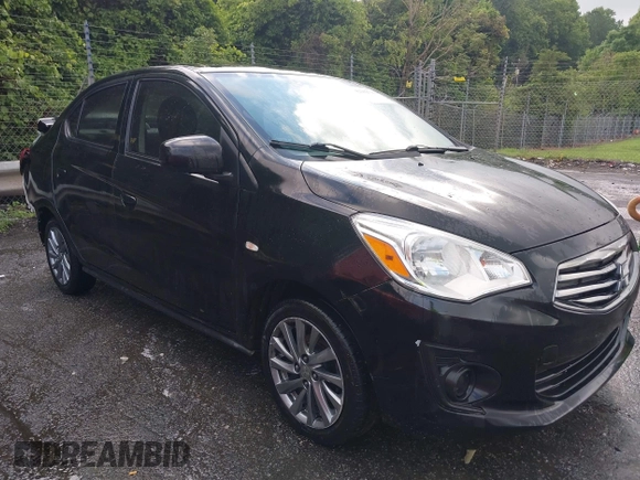 2019 Mitsubishi Mirage ES z VIN ML32F3FJ1KHF17276, wystawiony jako IAAI lot #42382799 z przebiegiem 87 753 mil mil oraz . Historia ofert i sprzedaży dostępna na DreamBid. Obrazek 1.