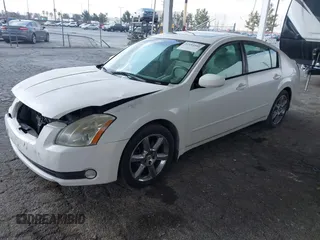 2005 Nissan Maxima 3.5 SL with VIN 1N4BA41E45C859174, listed as a IAAI auction lot 41454102 with 196,770 mi miles. Bid and sale history available at carsss.com. Image 18.