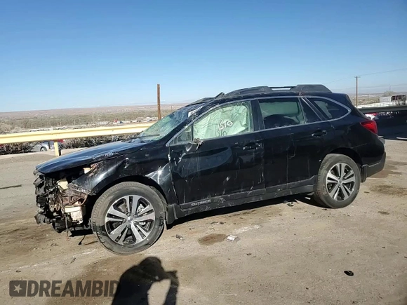 2018 Subaru Outback Limited with VIN 4S4BSAKCXJ3323225, listed as a Copart auction lot 48329005 with 106,737 mi miles and Salvage Title. Bid and sale history available at DreamBid. Image 12.