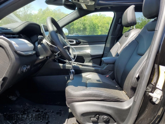 2023 Jeep Compass (RED) Edition with VIN 3C4NJDCN9PT562557, listed as a Copart auction lot 56187915 with 15,637 mi miles and Salvage title. Bid and sale history available at DreamBid. Image 7.