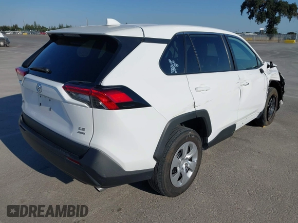 2023 Toyota RAV4 LE z VIN 2T3G1RFV0PC327864, wystawiony jako IAAI lot #42465650 z przebiegiem 36 006 mil mil oraz . Historia ofert i sprzedaży dostępna na DreamBid. Obrazek 4.
