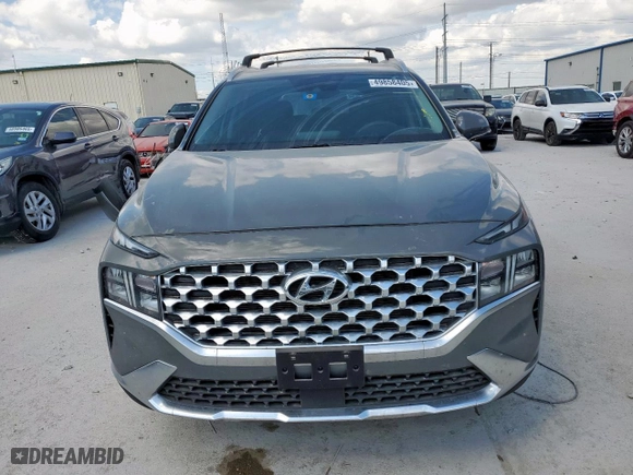 2022 Hyundai Santa Fe SEL with VIN 5NMS24AJ4NH376404, listed as a Copart auction lot 49858405 with 21,392 mi miles and Salvage Title. Bid and sale history available at carsss.com. Image 5.