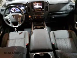 2023 Nissan Titan XD PRO-4X with VIN 1N6AA1FB4PN109300, listed as a Copart auction lot 82003064 with 15,897 mi miles and Salvage Title. Bid and sale history available at carsss.com. Image 8.