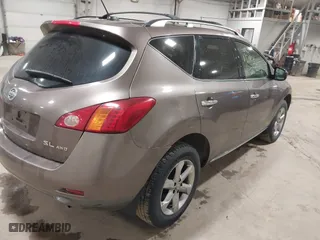 2009 Nissan Murano SL with VIN JN8AZ18W99W207669, listed as a IAAI auction lot 41783236 with 175,141 mi miles. Bid and sale history available at carsss.com. Image 4.