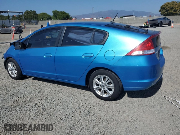 2010 Honda Insight EX with VIN JHMZE2H75AS006595, listed as a Copart auction lot 61078695 with 158,838 mi miles and Salvage title. Bid and sale history available at DreamBid. Image 2.