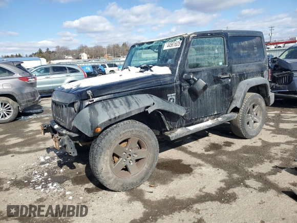 2011 Jeep Wrangler Rubicon with VIN 1J4HA6D11BL536151, listed as a Copart auction lot 44581625 with Not Provided miles and Salvage Title. Bid and sale history available at carsss.com. Image 1.