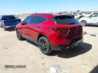 2024 Chevrolet Blazer RS with VIN 3GNKBERS4RS126640, listed as a IAAI auction lot 42227636 with 31,951 mi miles and . Bid and sale history available at DreamBid. Image 3.