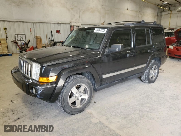 2010 Jeep Commander Sport с VIN 1J4RG4GK9AC158400, выставлен на аукционе Copart как лот 53497035 с пробегом 153 309 миль миль и На запчасти • Non repairable. История ставок и продаж доступна на DreamBid. Изображение 1.