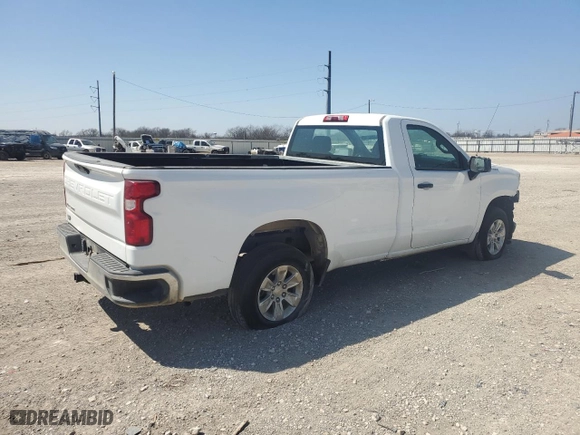2022 Chevrolet Silverado 1500 LTD Work Truck with VIN 3GCNWAED4NG187204, listed as a Copart auction lot 48812165 with 84,668 mi miles and Clean Title. Bid and sale history available at carsss.com. Image 3.