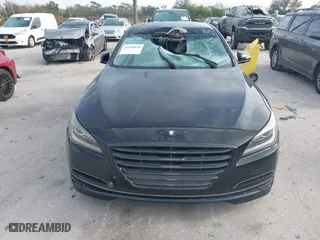 2016 Hyundai Genesis 3.8L with VIN KMHGN4JE7GU129448, listed as a IAAI auction lot 41456030 with 213,893 mi miles. Bid and sale history available at carsss.com. Image 12.