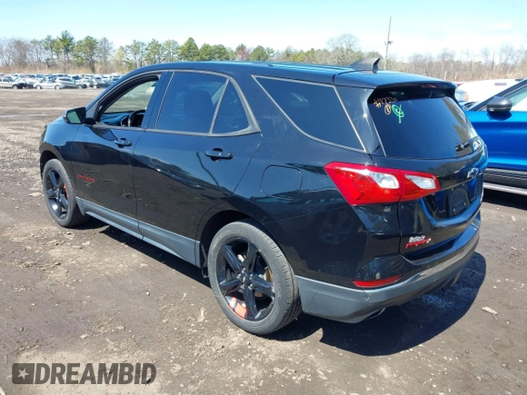 2019 Chevrolet Equinox LT with VIN 2GNAXLEX7K6151281, listed as a IAAI auction lot 41979962 with 58,278 mi miles and . Bid and sale history available at DreamBid. Image 3.