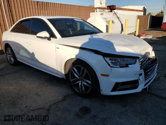 2017 Audi A4 Season of Audi ultra Premium with VIN WAUKMAF40HN043715, listed as a Copart auction lot 81083904 with 100,140 mi miles and Salvage Title. Bid and sale history available at carsss.com. Image 4.
