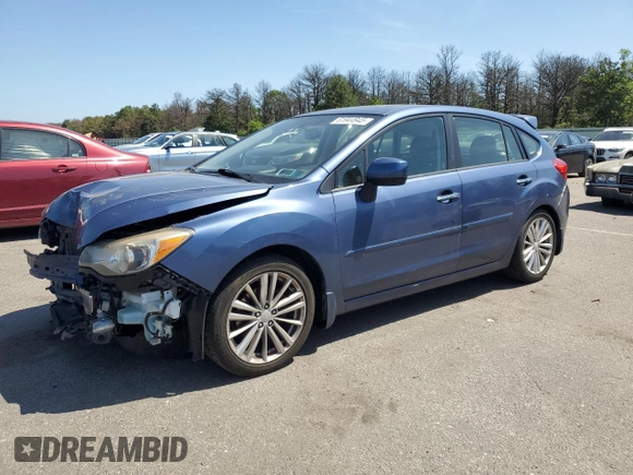 2013 Subaru Impreza Limited with VIN JF1GPAK65DH851841, listed as a Copart auction lot 61944945 with 47,640 mi miles and Salvage title. Bid and sale history available at DreamBid. Image 1.
