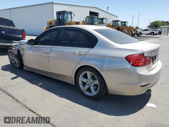 2013 BMW 3 Series 328i with VIN WBA3A5C5XDF603603, listed as a Copart auction lot 62201485 with 153,312 mi miles and Salvage title. Bid and sale history available at DreamBid. Image 2.