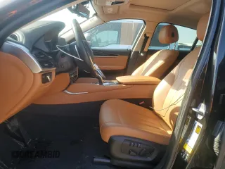 2016 BMW X6 xDrive35i with VIN 5UXKU2C59G0N83077, listed as a Copart auction lot 51334615 with 43,367 mi miles and Salvage Title. Bid and sale history available at carsss.com. Image 7.