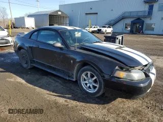 2000 Ford Mustang with VIN 1FAFP4049YF202317, listed as a Copart auction lot 52548785 with 241,500 mi miles and Salvage Title. Bid and sale history available at carsss.com. Image 4.