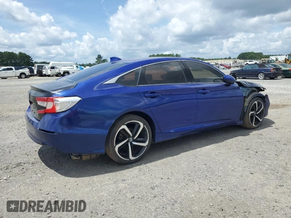 2019 Honda Accord Sport z VIN 1HGCV1F3XKA094070, wystawiony jako Copart lot #65361395 z przebiegiem 116 323 mil mil oraz Szkoda całkowita • Salvage title. Historia ofert i sprzedaży dostępna na DreamBid. Obrazek 3.