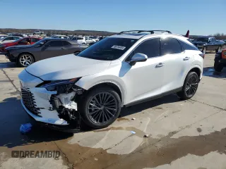 2024 Lexus RX with VIN 2T2BAMBAXRC046808, listed as a Copart auction lot 86794404 with 4,696 mi miles and Clean Title. Bid and sale history available at carsss.com. Image 1.