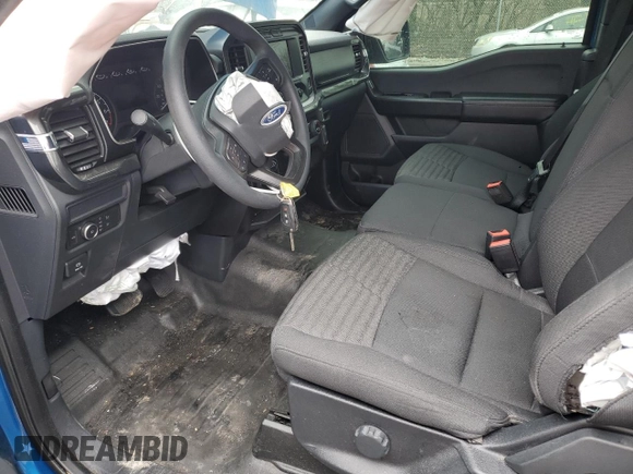2021 Ford F-150 XL с VIN 1FTEX1CP2MKE10776, выставлен на аукционе Copart как лот 47098255 с пробегом 49 857 миль миль и Списание • Salvage title. История ставок и продаж доступна на DreamBid. Изображение 7.