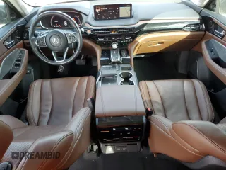 2023 Acura MDX w/Technology Package with VIN 5J8YD9H41PL003518, listed as a Copart auction lot 84565084 with 19,218 mi miles and Salvage Title. Bid and sale history available at carsss.com. Image 8.